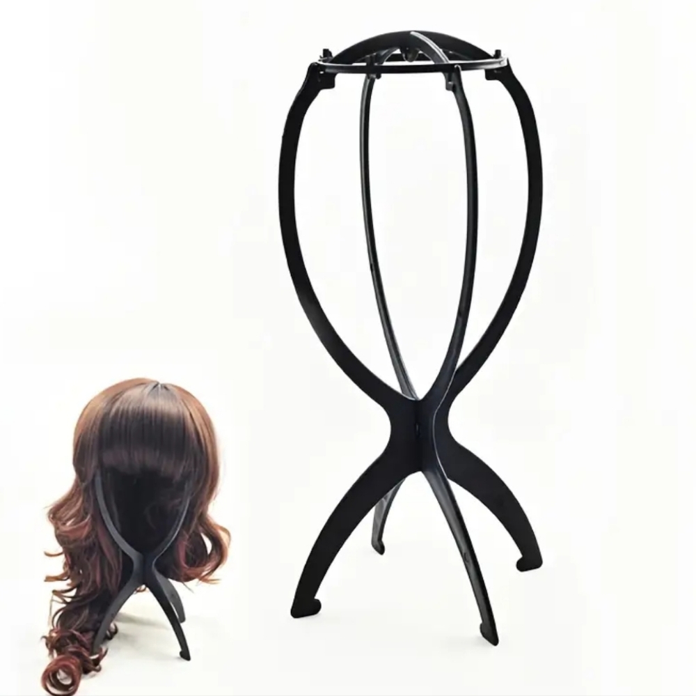Wig Stand 🖤 Portable Black Wig Stand - Keep Your Wigs Looking Fabulous! ☆》NWT《☆